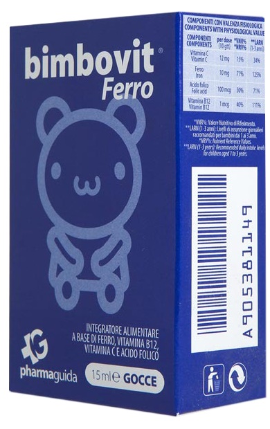BIMBOVIT FERRO GOCCE 15 ML - latuafarmacia.org