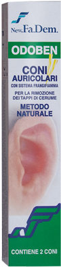 ODOBEN CONO PER PULIZIA AURICOLARE 2 PEZZI - latuafarmacia.org