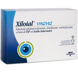 SOLUZIONE OFTALMICA IDRATANTE LUBRIFICANTE XILOIAL 20 MONODOSE DA 0,5ML - latuafarmacia.org
