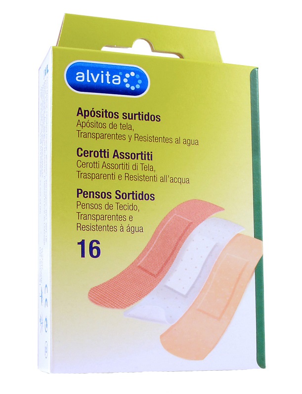 ALVITA CEROTTI ASSORTITI 16 PEZZI - latuafarmacia.org