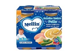 MELLIN BABY CENA COMPLETA POLLO VERDURE 2 PEZZI 200 G - latuafarmacia.org