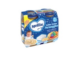 MELLIN BABY CENA COMPLETA FORMAGGINO PASTICA 2 PEZZI DA 200 G - latuafarmacia.org