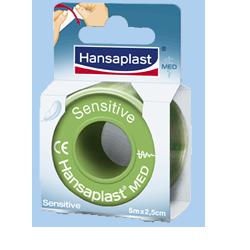 CEROTTO ROCCHETTO HANSAPLAST SENSITIVE 5MX2,50CM 1 PEZZO - latuafarmacia.org