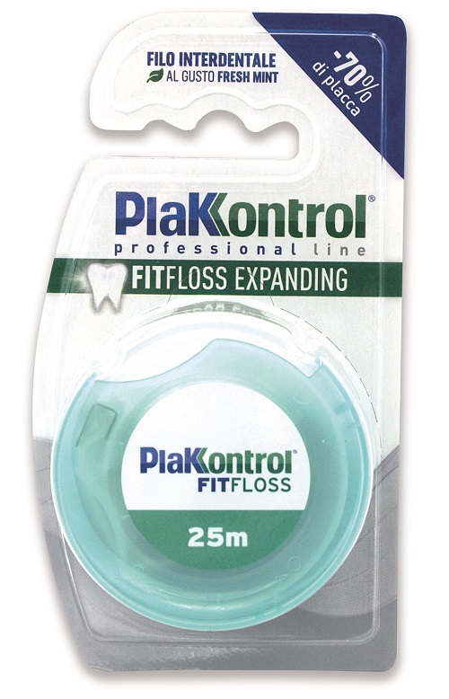 PLAKKONTROL FIT FLOSS FILO 25 M - latuafarmacia.org