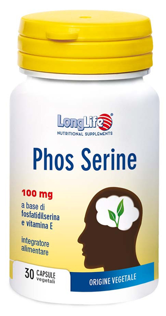 LONGLIFE PHOS SERINE 30 CAPSULE VEGETALI - latuafarmacia.org