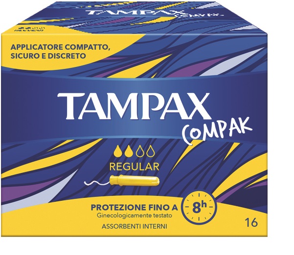 TAMPAX COMPAK REGULAR 16 PEZZI - latuafarmacia.org