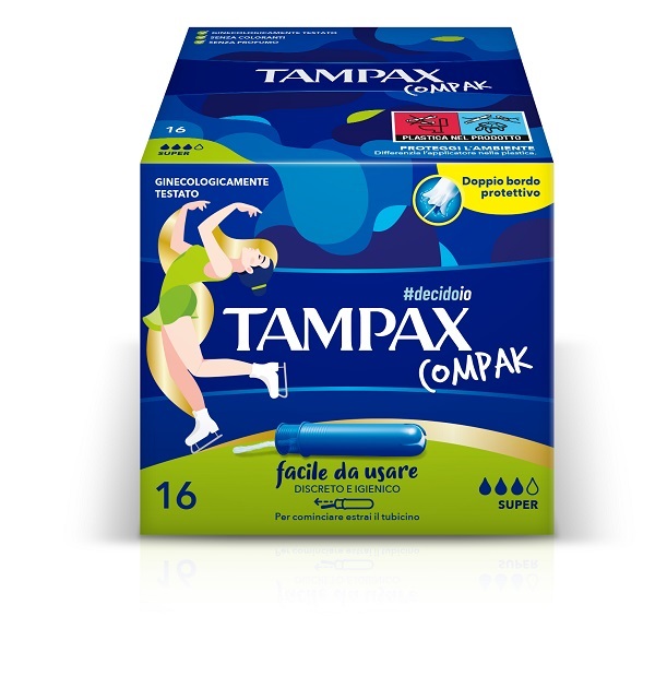 TAMPAX COMPAK SUPER 16 PEZZI - latuafarmacia.org