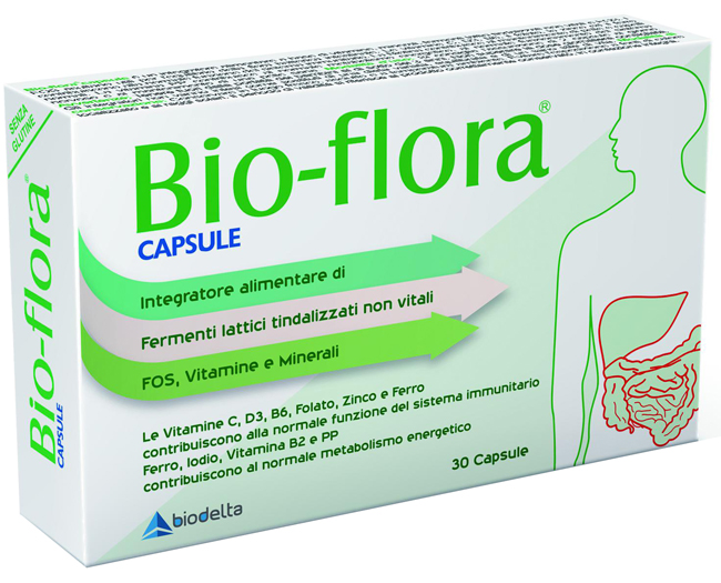 BIOFLORA 30 CAPSULE - latuafarmacia.org