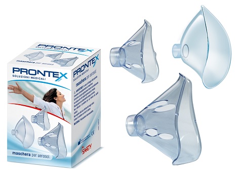 MASCHERA PEDIATRICA AEROSOL PRONTEX FAST LINE IN PLASTICA - latuafarmacia.org