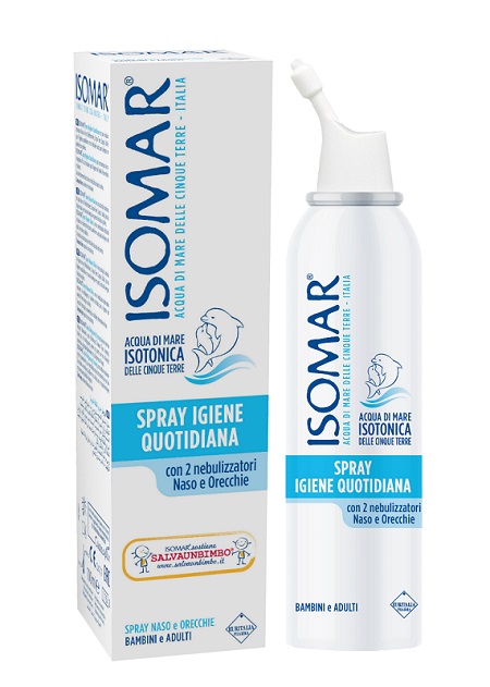 SOLUZIONE ACQUA DI MARE ISOMAR SPRAY IGIENE QUOTIDIANA 100 ML - latuafarmacia.org