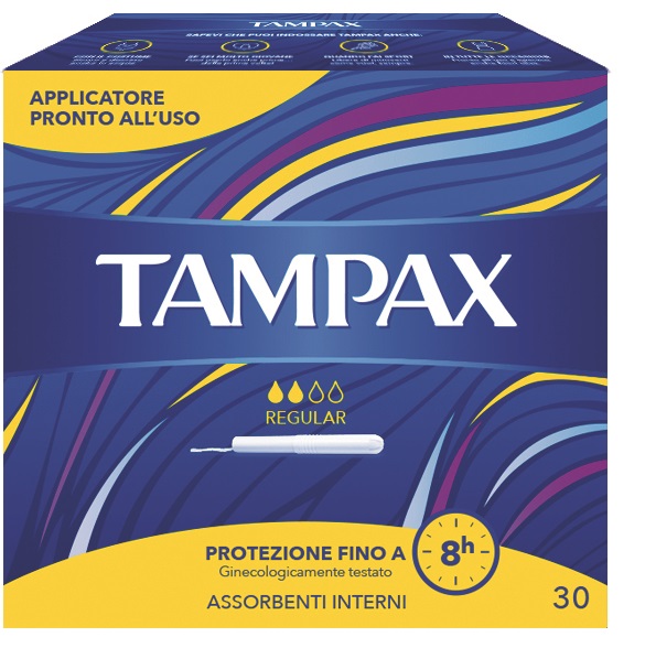 TAMPAX BLUE BOX REGULAR 30 PEZZI - latuafarmacia.org