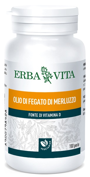 OLIO FEGATO MERLUZZO 100 PERLE 453 MG - latuafarmacia.org