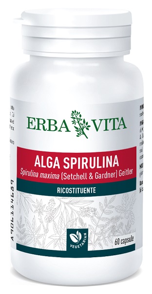 ALGA SPIRULINA 60 CAPSULE 450 MG - latuafarmacia.org