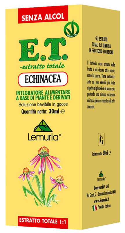 ET ESTRATTO TOTALE ECHINACEA 30 ML SENZA ALCOL - latuafarmacia.org