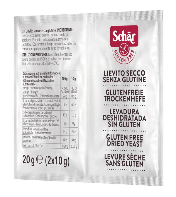 SCHAR LIEVITO SECCO 2 BUSTINE DA 10 G - latuafarmacia.org