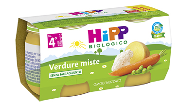 HIPP BIO HIPP BIO OMOGENEIZZATO VERDURE MISTE 2X80 G - latuafarmacia.org