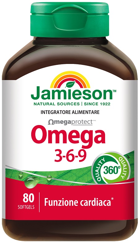 JAMIESON OMEGA 3-6-9 80 SOFTGELS - latuafarmacia.org