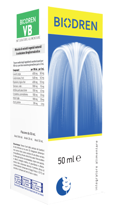 BIODREN VB 50 ML SOLUZIONE IDROALCOLICA - latuafarmacia.org