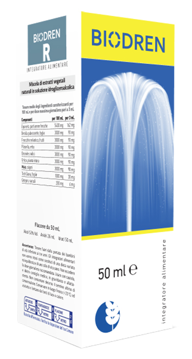 BIODREN R SOLUZIONE IDROALCOLICA 50 ML - latuafarmacia.org