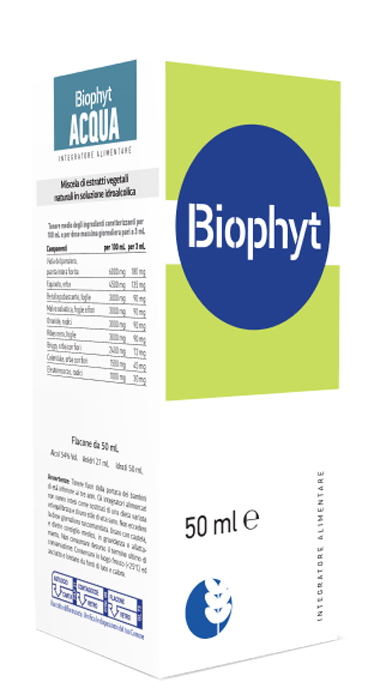 BIOPHYT ACQUA 50 ML SOLUZIONE IDROALCOLICA - latuafarmacia.org