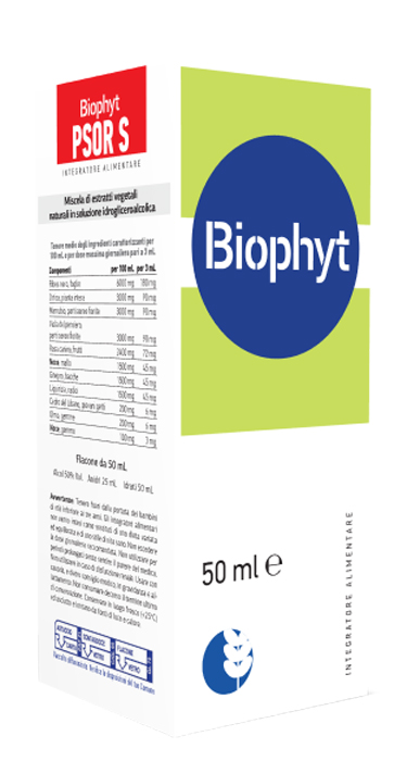 BIOPHYT PSOR S 50 ML SOLUZIONE IDROALCOLICA - latuafarmacia.org