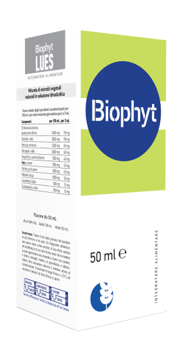 BIOPHYT LUES 50 ML SOLUZIONE IDROALCOLICA - latuafarmacia.org