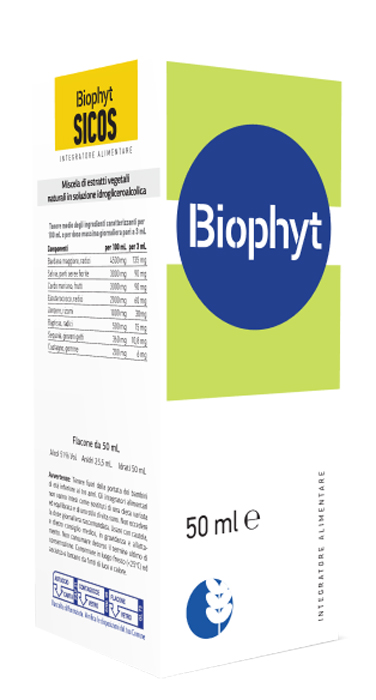 BIOPHYT SICOS 50 ML SOLUZIONE IDROALCOLICA - latuafarmacia.org