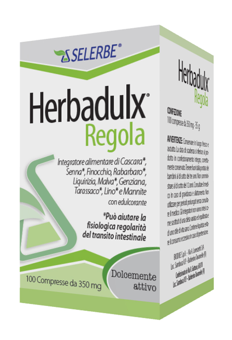 HERBADULX REGOLA 100 COMPRESSE - latuafarmacia.org