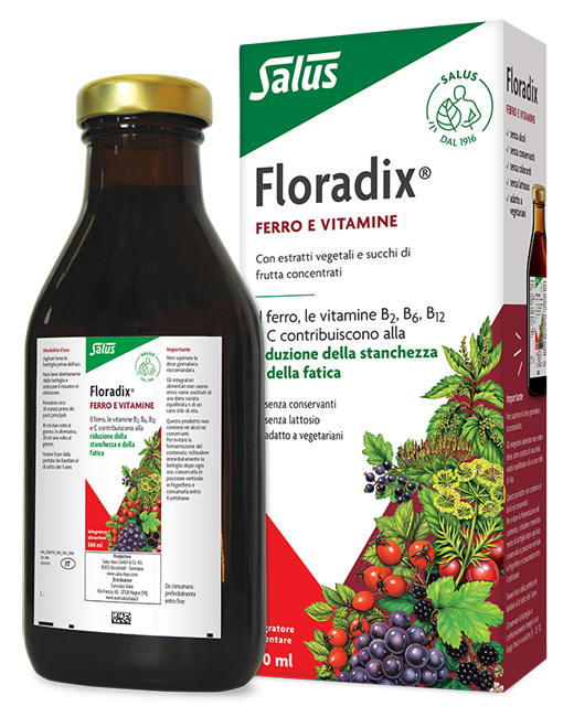 FLORADIX FERRO E VITAMINE 500 ML - latuafarmacia.org