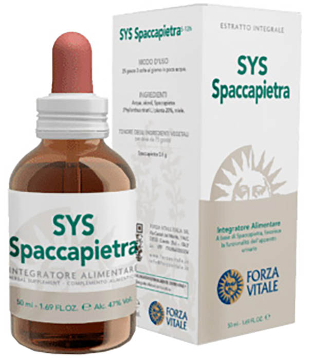 SYS SPACCAPIETRA GOCCE 50 ML - latuafarmacia.org
