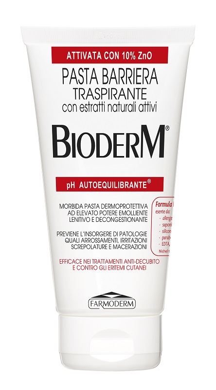 BIODERM PASTA BARRIERA TRASPIRANTE PH AUTOEQUILIBRANTE 150 ML - latuafarmacia.org