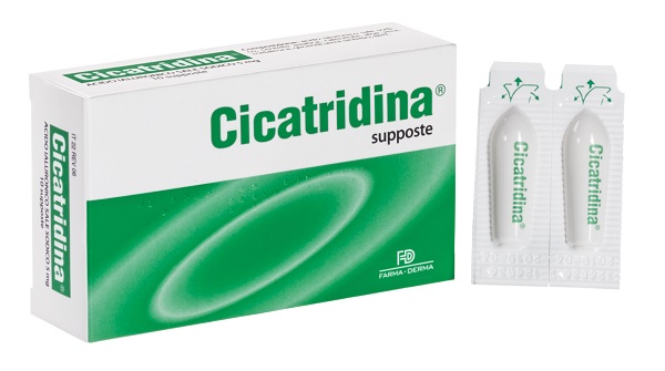 CICATRIDINA SUPPOSTE 10 PEZZI - latuafarmacia.org