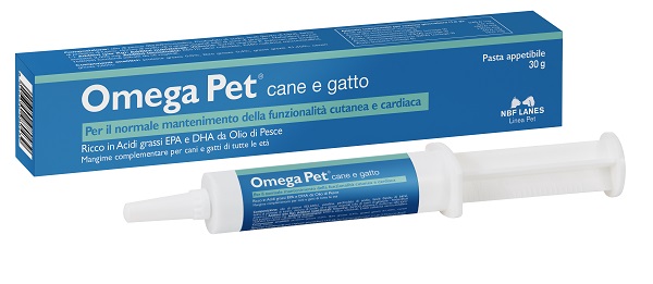 OMEGA PET PASTA APPETIBILE 30 G - latuafarmacia.org