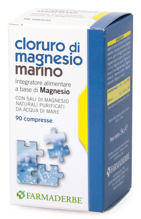CLORURO DI MAGNESIO MARINO 90 COMPRESSE - latuafarmacia.org