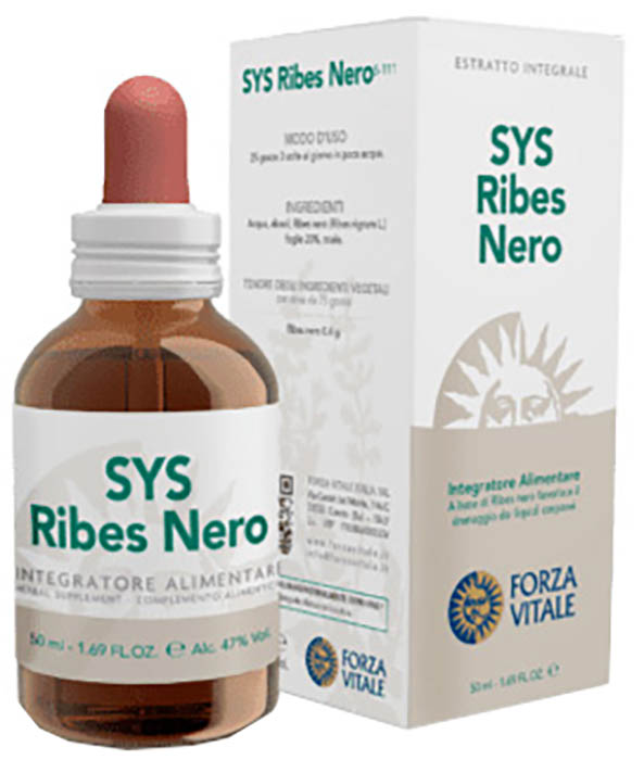 SYS RIBES NERO GOCCE 50 ML - latuafarmacia.org
