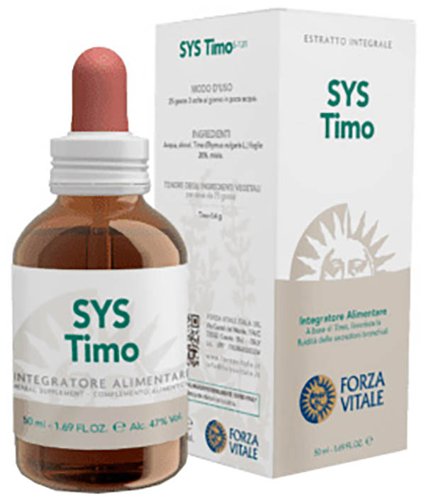 SYS TIMO VOLGARE GOCCE 50 ML PROFESSIONAL - latuafarmacia.org