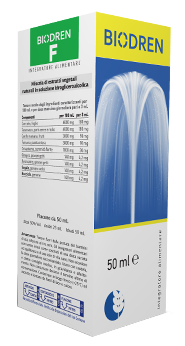 BIODREN F 50 ML SOLUZIONE IDROALCOLICA - latuafarmacia.org