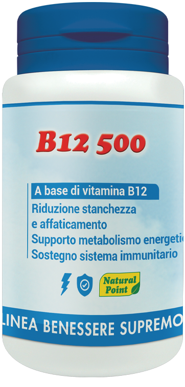 B12 500 CIANOCOBALAMINA 100 CAPSULE VEGETALI - latuafarmacia.org