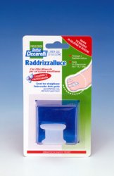 RADDRIZZA ALLUCE IN GEL DI SILICONE BIANCO SEMITRASPARENTE SAGOMATA PER PROTEGGERE E RIALLINEARE L'ALLUCE EVITANDO LO SFREGAMENTO FRA IL PRIMO E IL SECONDO DITO IGIENEPIEDE 1 PEZZO - latuafarmacia.org