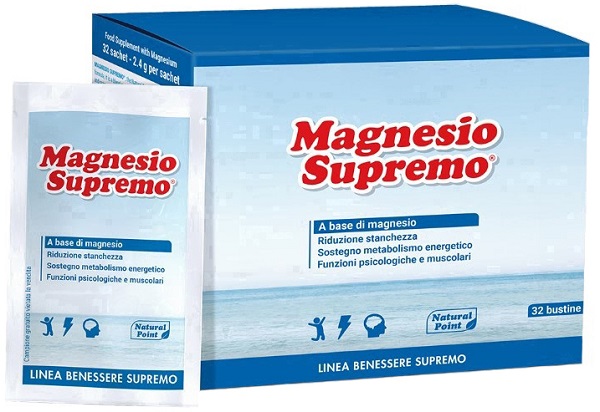 MAGNESIO SUPREMO 32 BUSTINE - latuafarmacia.org