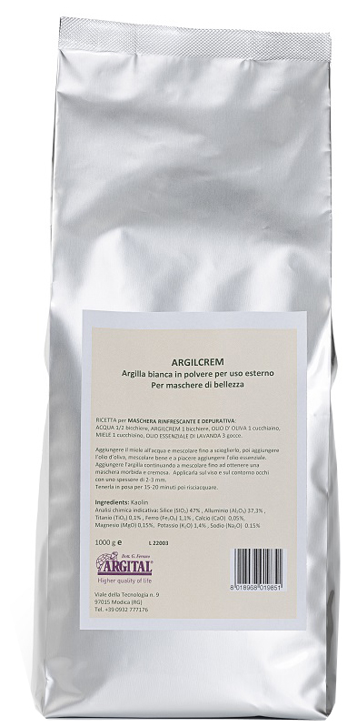 ARGILLA BIANCA 1000 G - latuafarmacia.org