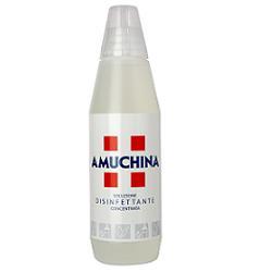 DISINFETTANTE IGIENIZZANTE A BASE DI IPOCLORITO DI SODIO ANTIMICROBICO AD AMPIO SPETTRO D'AZIONE AMUCHINA LIQUIDA 100% 1000 ML - latuafarmacia.org
