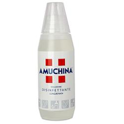 DISINFETTANTE IGIENIZZANTE A BASE DI IPOCLORITO DI SODIO ANTIMICROBICO AD AMPIO SPETTRO D'AZIONE AMUCHINA LIQUIDA 100% 500 ML - latuafarmacia.org