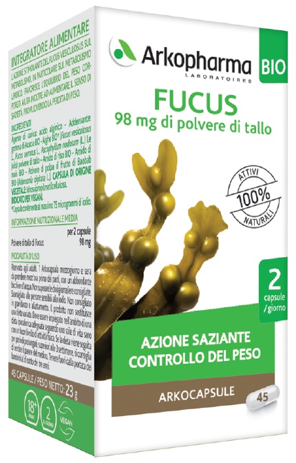 ARKO CAPSULE FUCUS BIO 45 CAPSULE - latuafarmacia.org