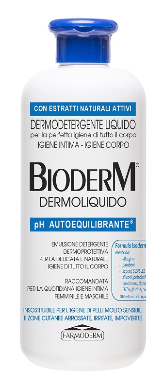 BIODERM DERMOLIQUIDO PH AUTOEQUILIBRANTE 500 ML - latuafarmacia.org