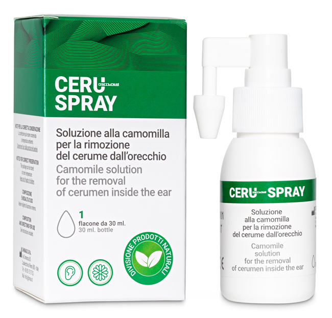 EMOLLIENTI CERUME CERU SPRAY 30ML - latuafarmacia.org