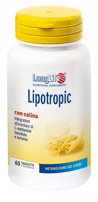 LONGLIFE LIPOTROPIC 60 TAVOLETTE RIVESTITE DA 1,5 G - latuafarmacia.org