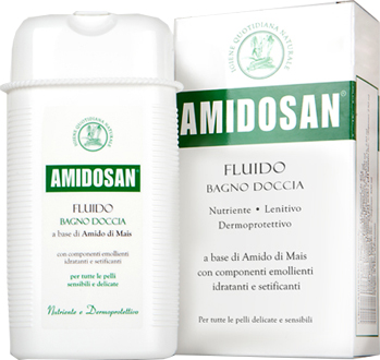 AMIDOSAN FLUIDO BAGNO DOCCIA NUTRIENTE LENITIVO RINFRESCANTE 300 ML - latuafarmacia.org