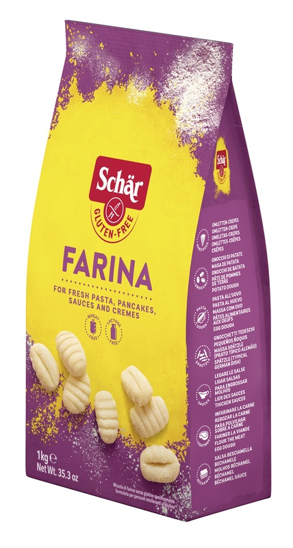 SCHAR FARINA PER PASTA FRESCA PANCAKES SALSE E CREME 1 KG - latuafarmacia.org