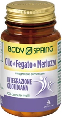 BODY SPRING OLIO MERLUZZO 100 CAPSULE - latuafarmacia.org